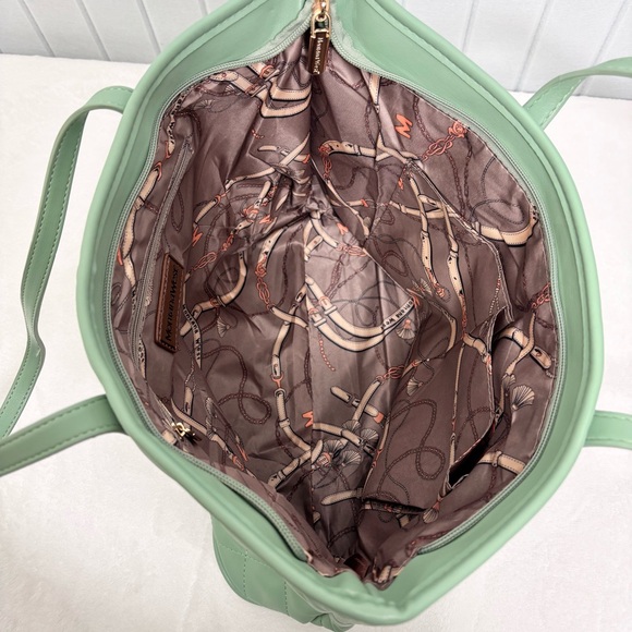 Montana West Quilted Handbag‎ Leather Tote Purse Shoulder Bag Large Satchel Hobo - Picture 5 of 13